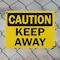 Signmission Keep Away Caution Sign, Plastic, 10in W x 7in L, 2PK OS-2PACK-CS-P-710-L-19192 - alternate 7